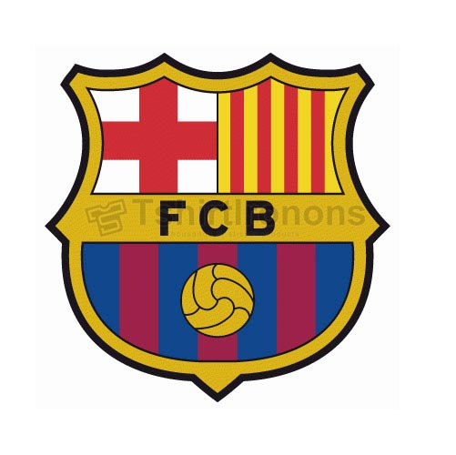 FC Barcelona T-shirts Iron On Transfers N3448 - Click Image to Close